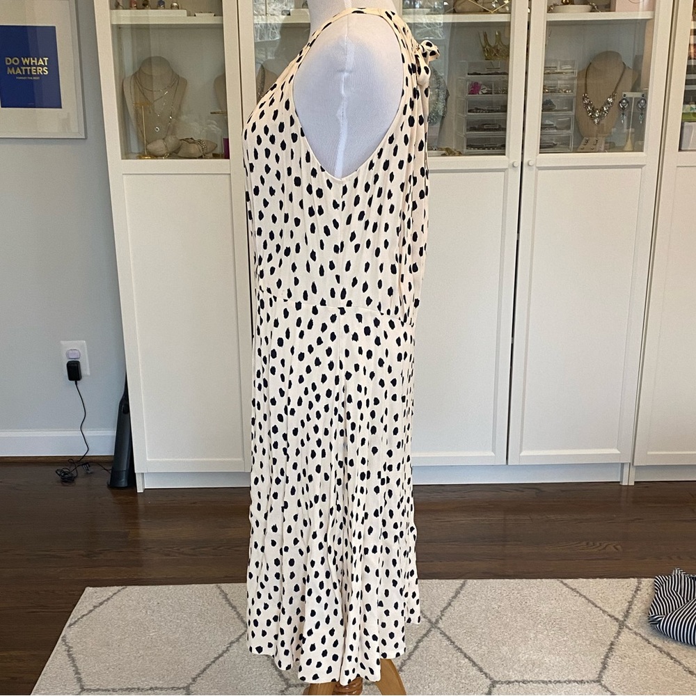 Kate Spade New York Polka Dot Midi Swing Dress EUC - Picture 4 of 13